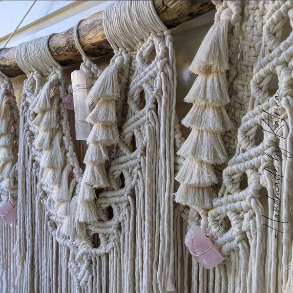 How to change cord sizes in Macrame- simply / Macrame DIY Tips - Mary Maker  Studio - Macrame & Weaving Supplies and Education.