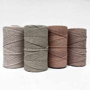 combination photo showing similar neutral colours linen latte shell pink and driftwood with white background