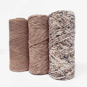 Chocolate Chip // Mixed Macrame String