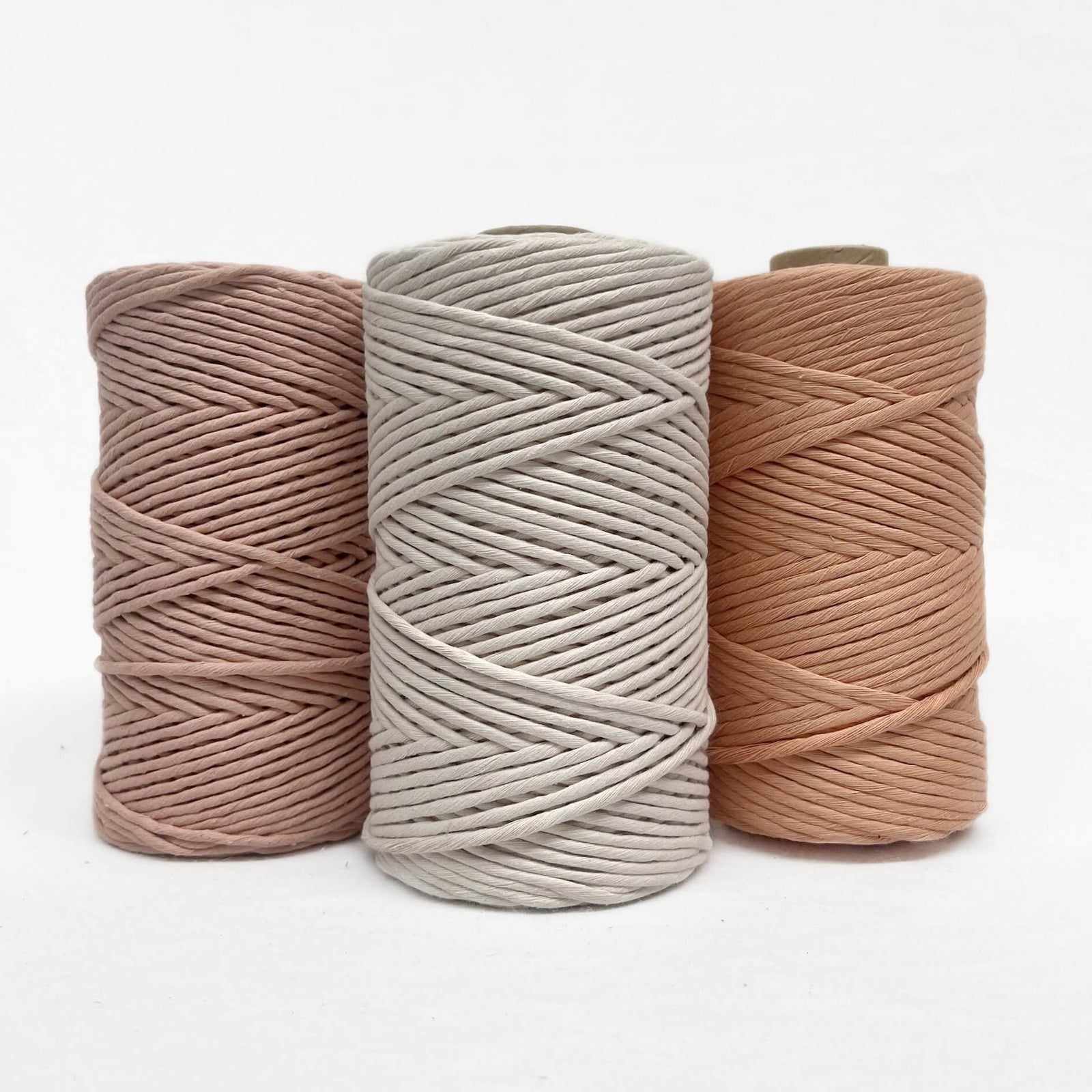 Recycled Luxe Macrame String // Peach