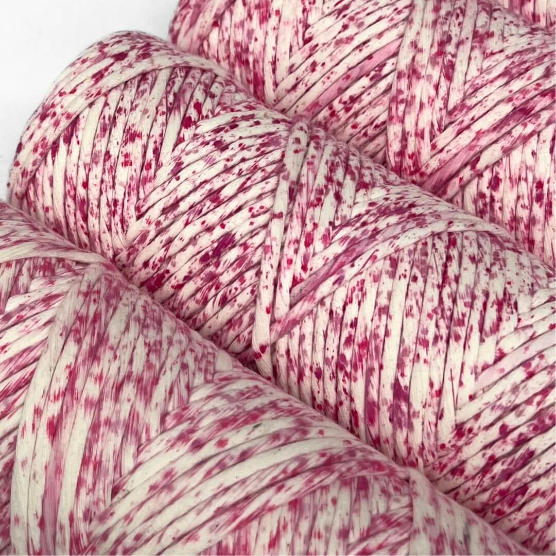 Confetti Macrame String // Pretty in Pink