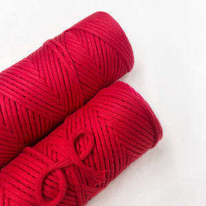 Cloud 9 Macrame String // Ladybug Red