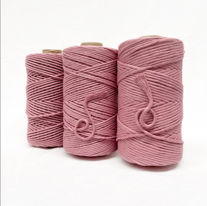 primrose pink combination photo three rolls standing on white background