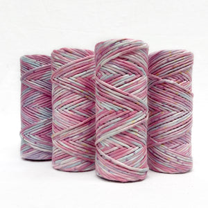Confetti Hand Painted Macrame String // Sweet Sunrise