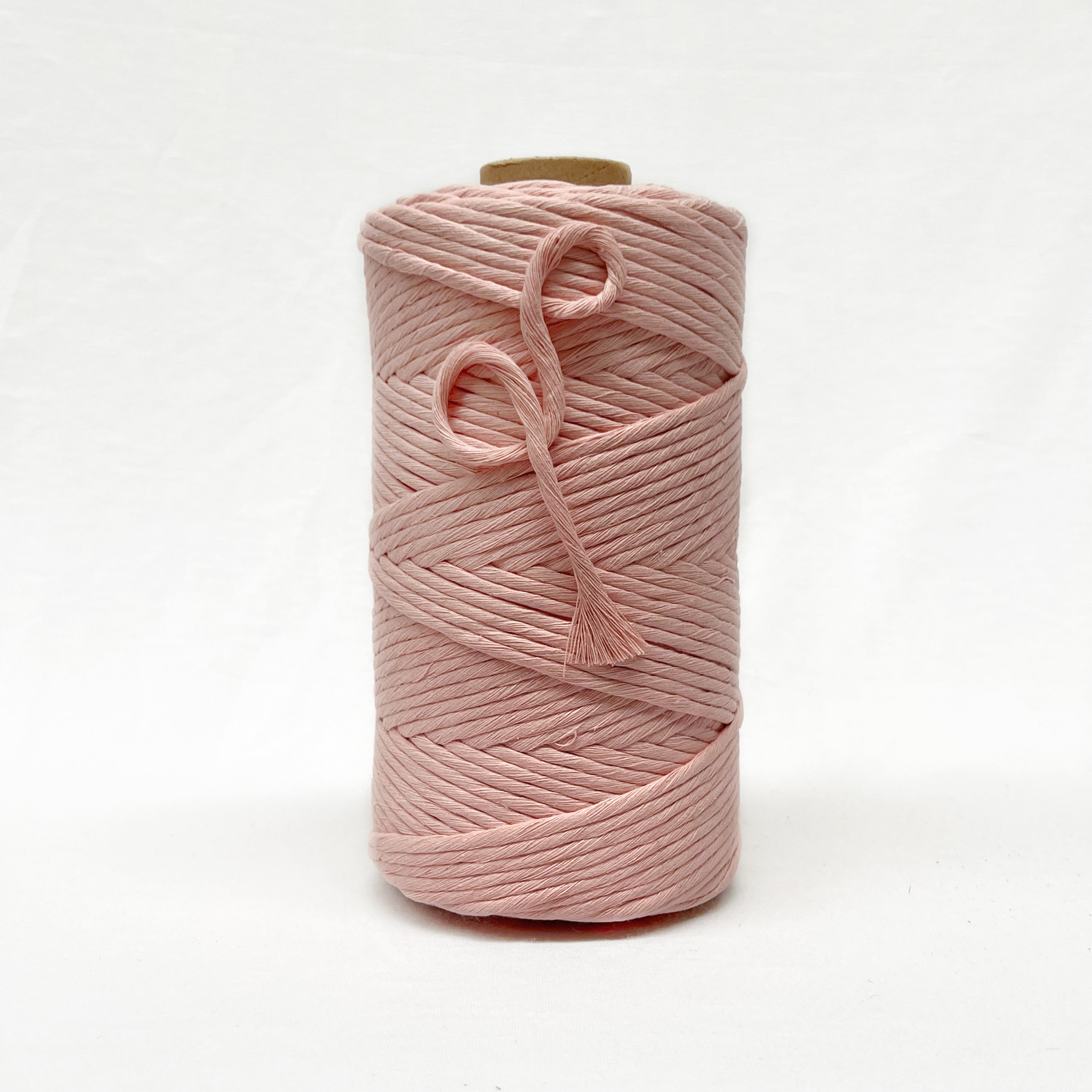 Recycled Luxe Macrame String // Powder Pink