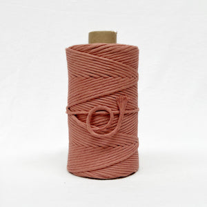 Recycled Luxe Macrame String // Rose Tea