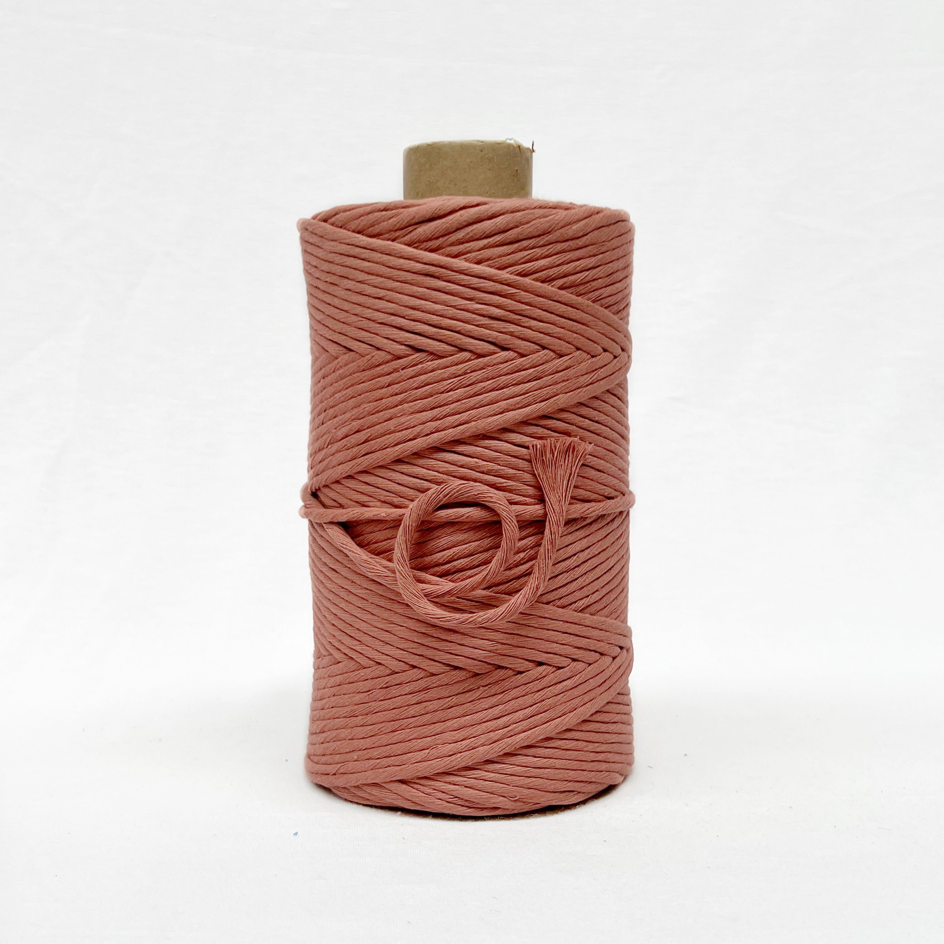Recycled Luxe Macrame String // Rose Tea