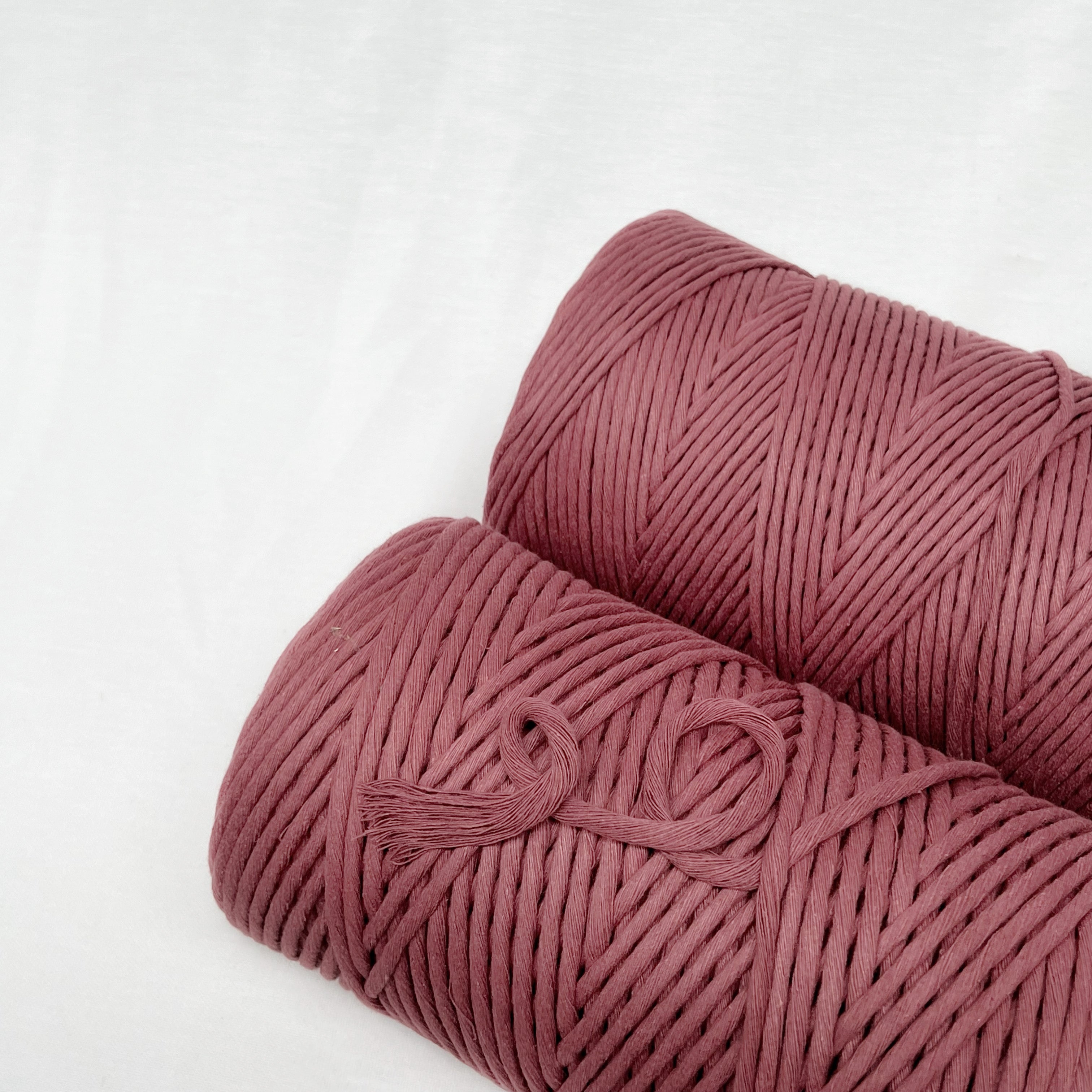 Recycled Luxe Macrame String // Wilted Rose