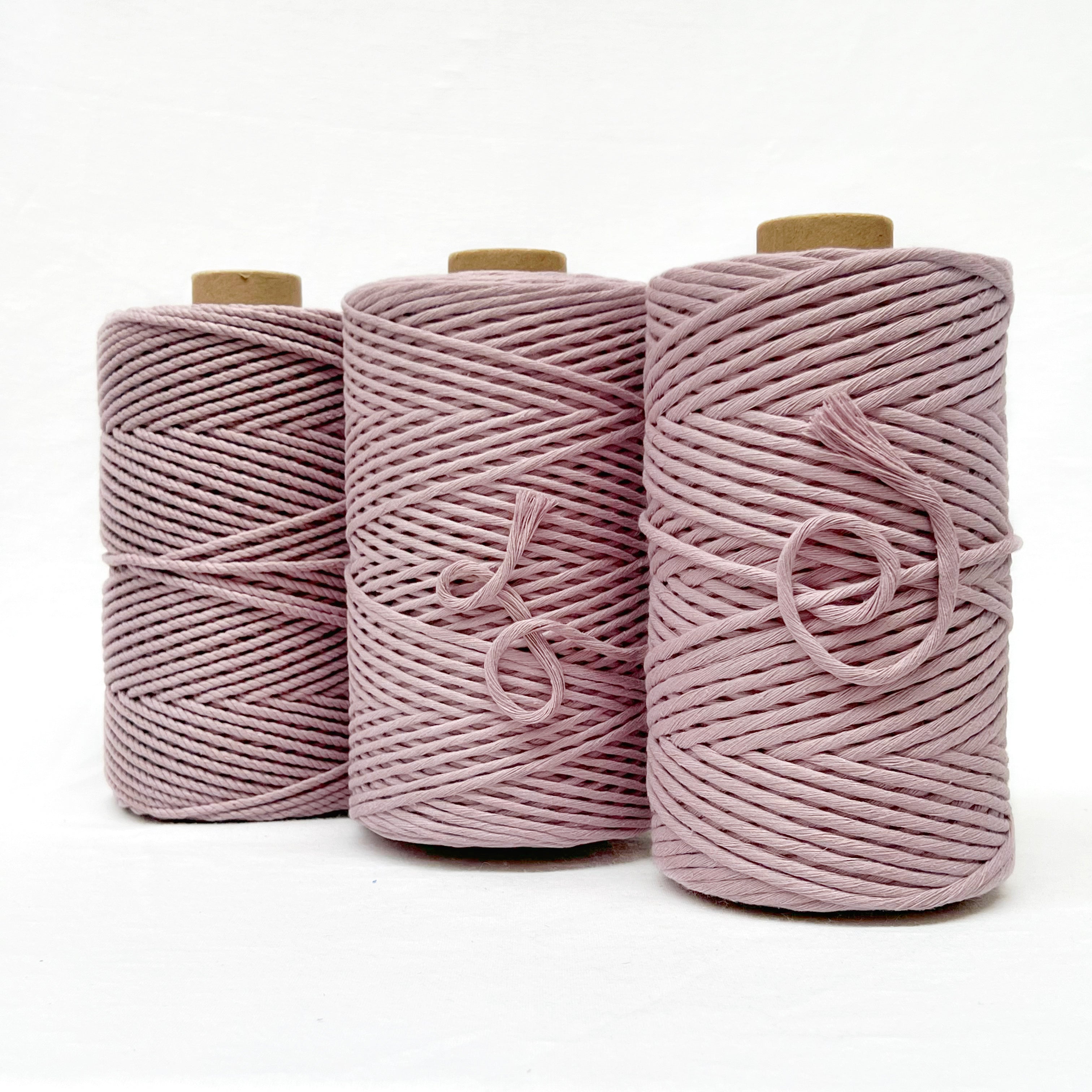 Recycled Luxe Macrame String // Pearl