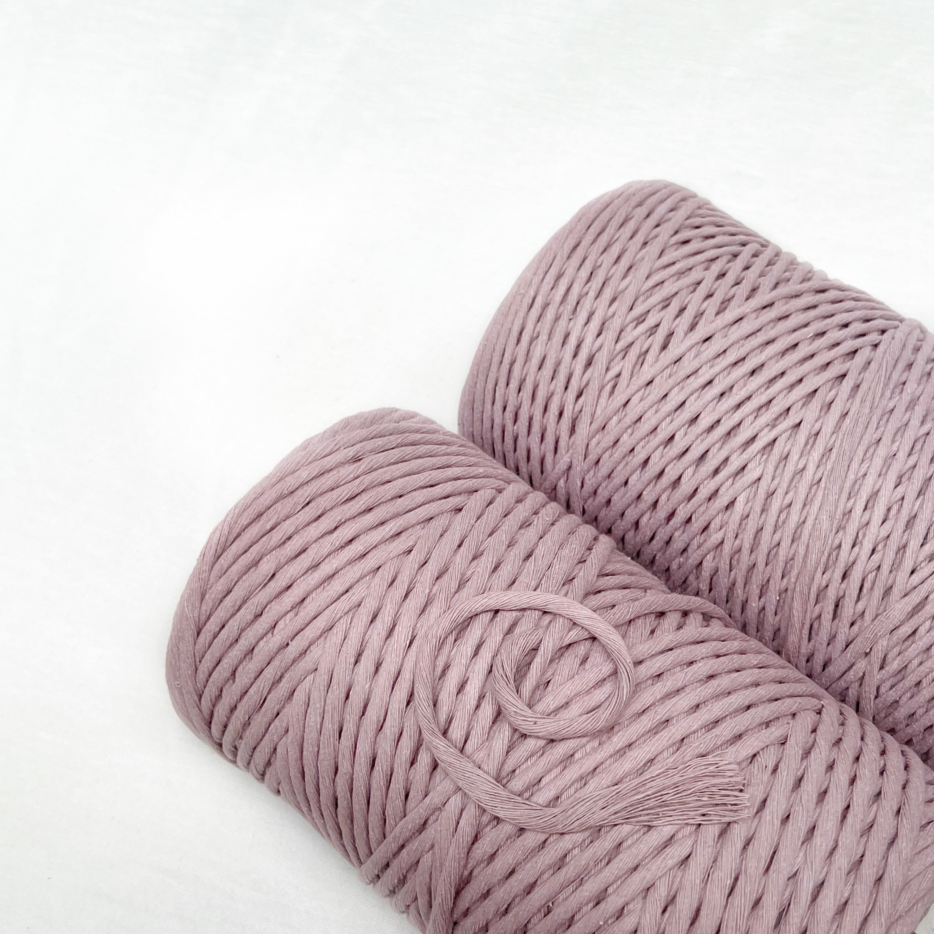Recycled Luxe Macrame String // Pearl