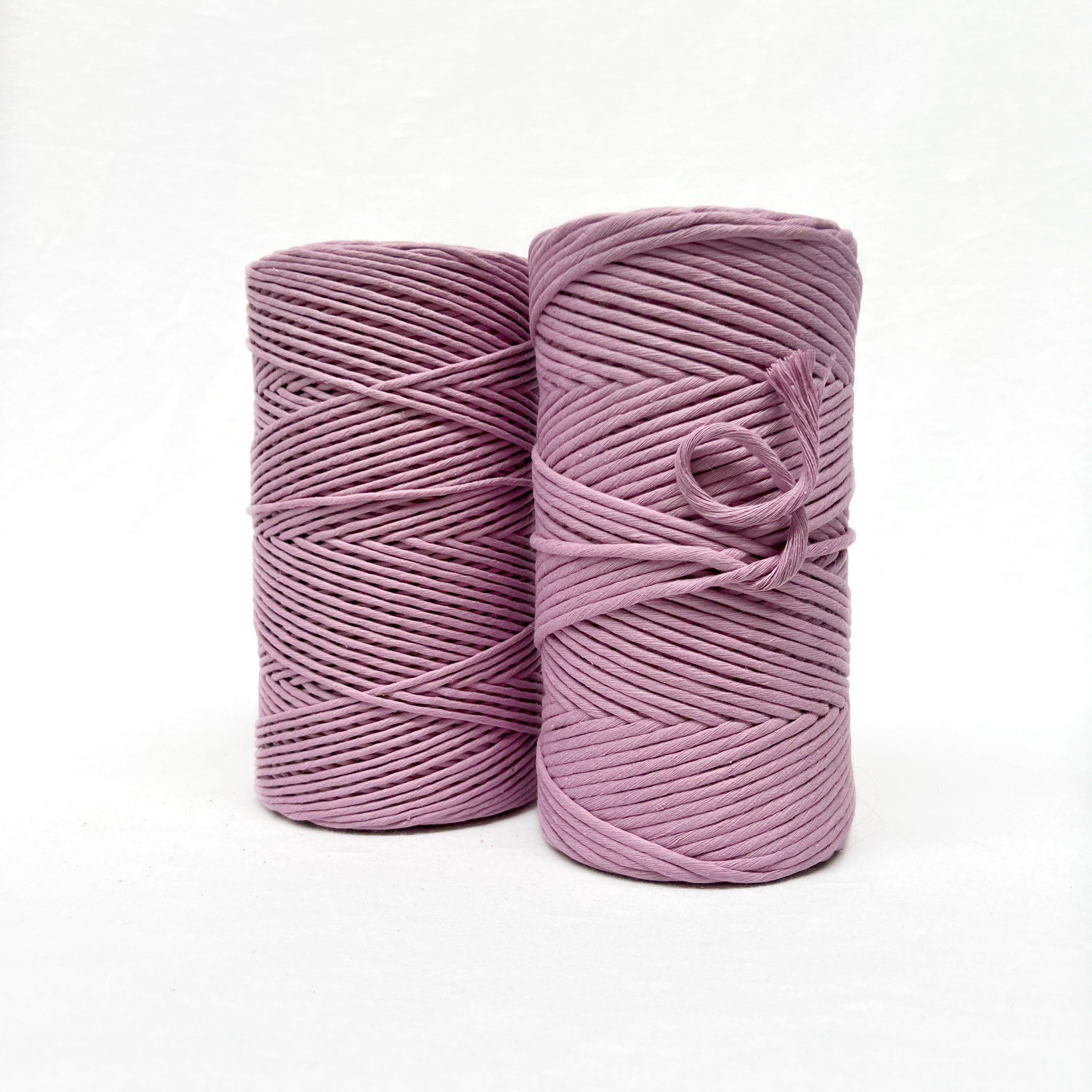 Recycled Luxe Macrame String // Mauve Mist