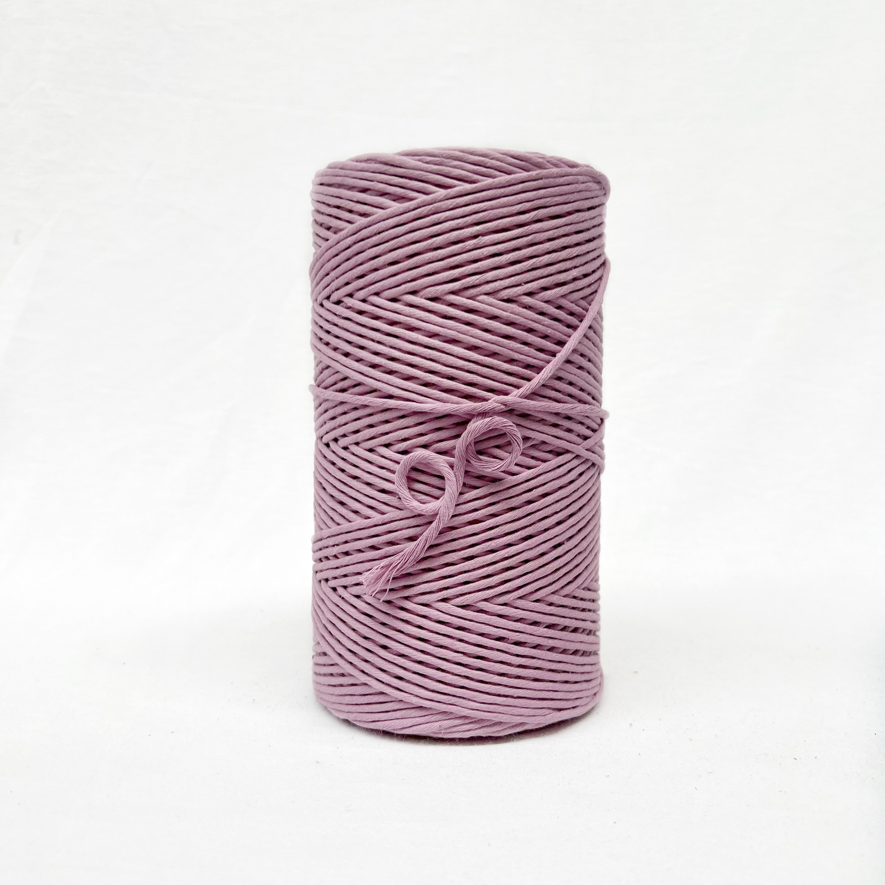 Recycled Luxe Macrame String // Mauve Mist