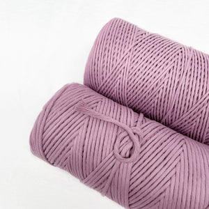 Recycled Luxe Macrame String // Mauve Mist