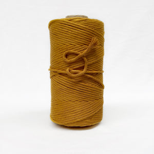 Recycled Luxe Macrame String // Mustard