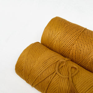 Recycled Luxe Macrame String // Mustard