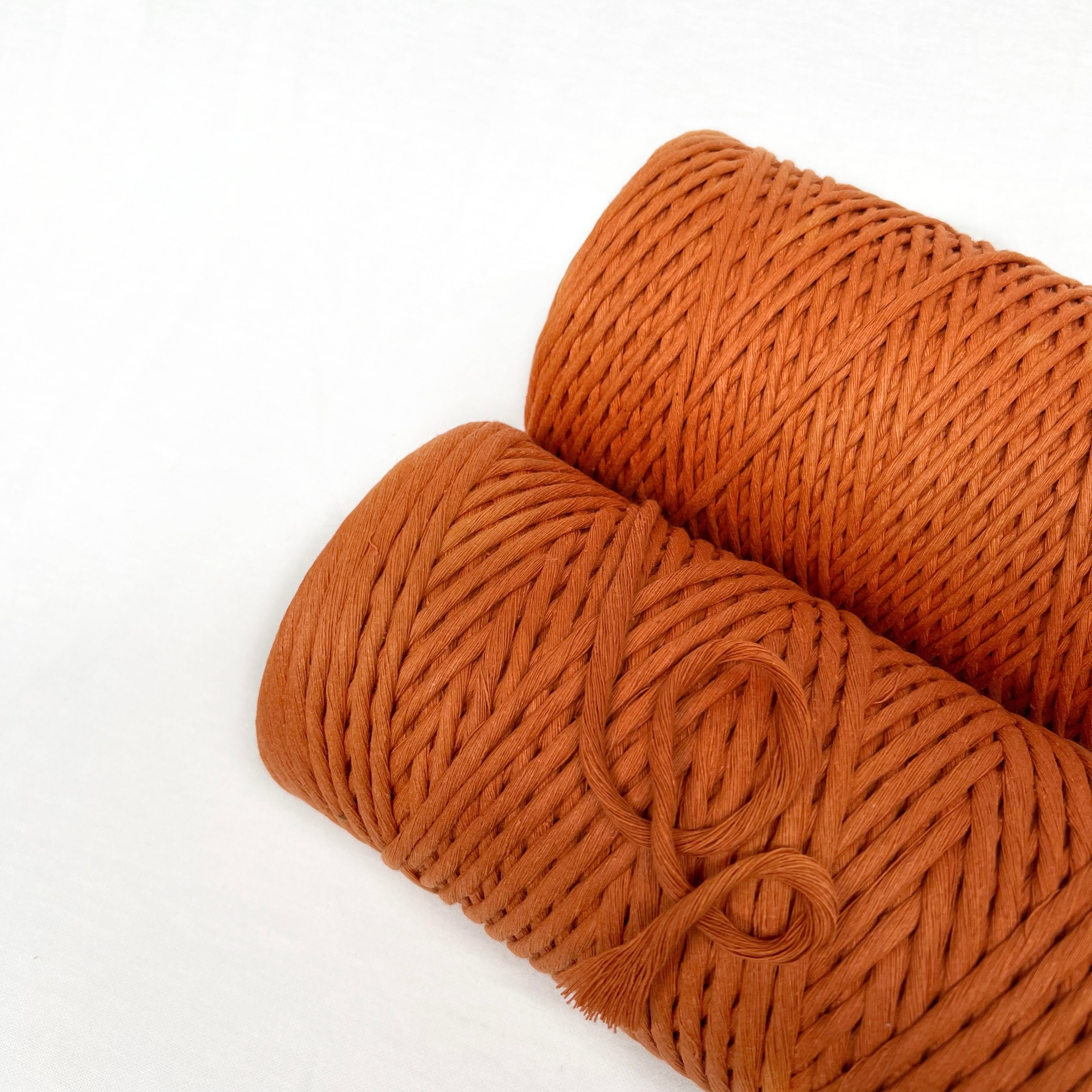 Recycled Luxe Macrame String // Citrine
