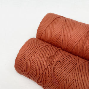Recycled Luxe Macrame String // Terracotta