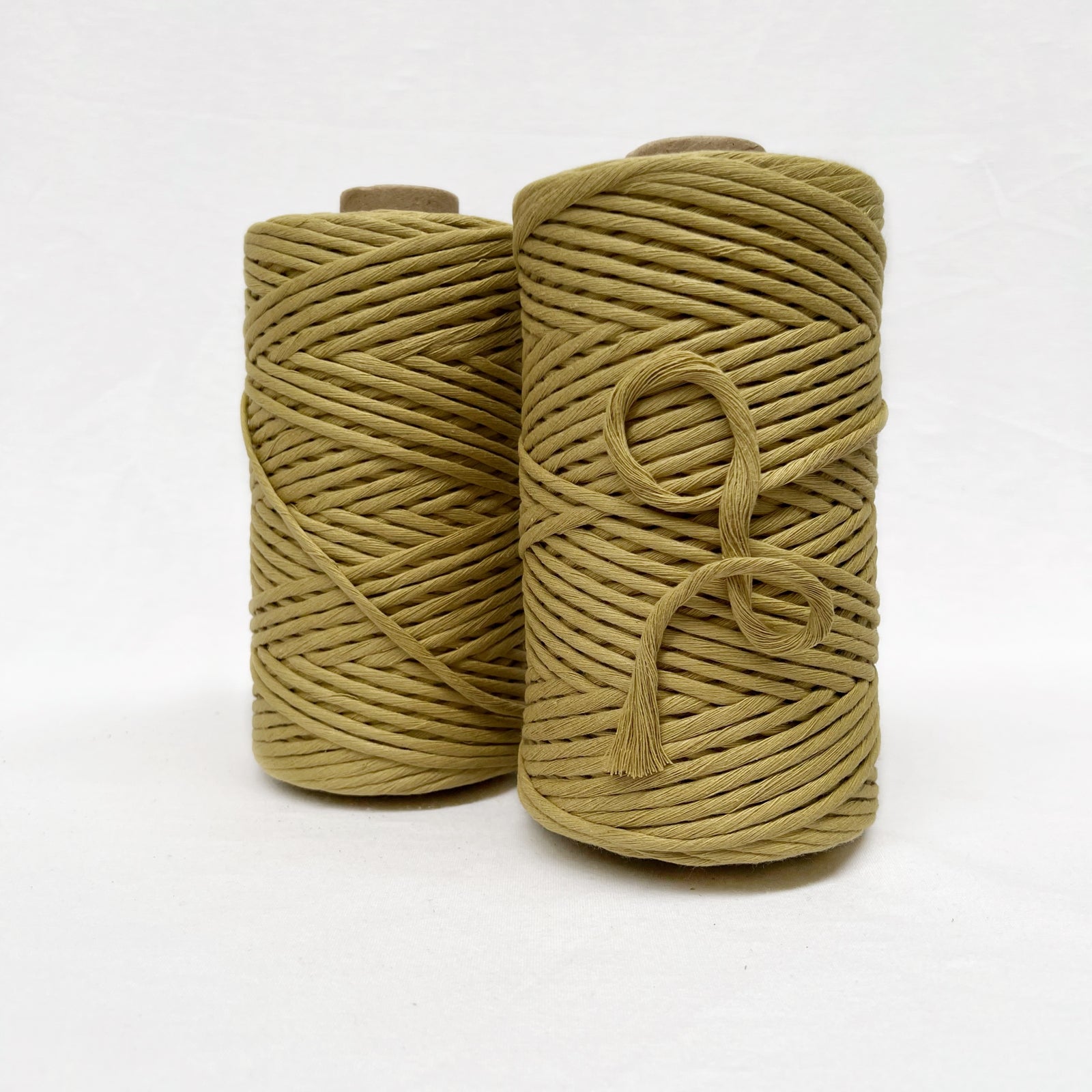 Recycled Luxe Macrame String // Antique Gold