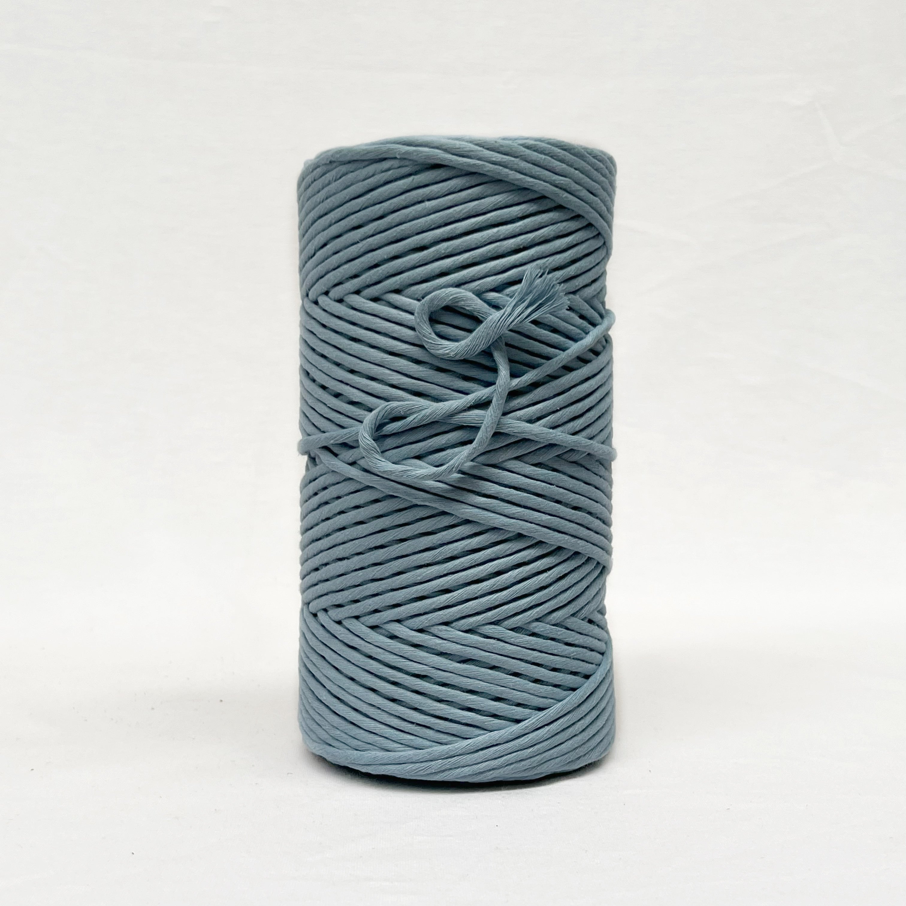 Recycled Luxe Macrame String // Powder Blue