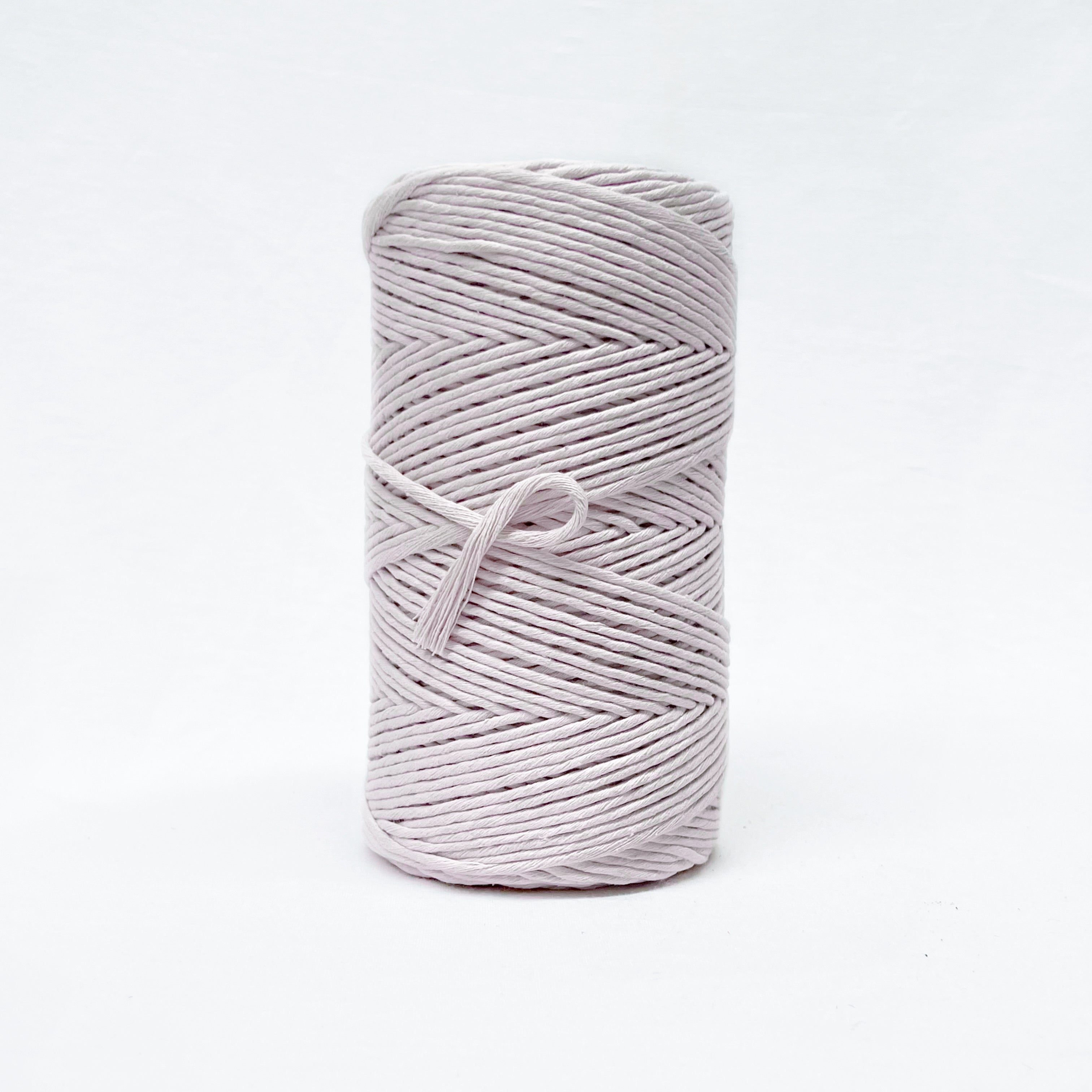 Recycled Luxe Macrame String // Cloud Grey