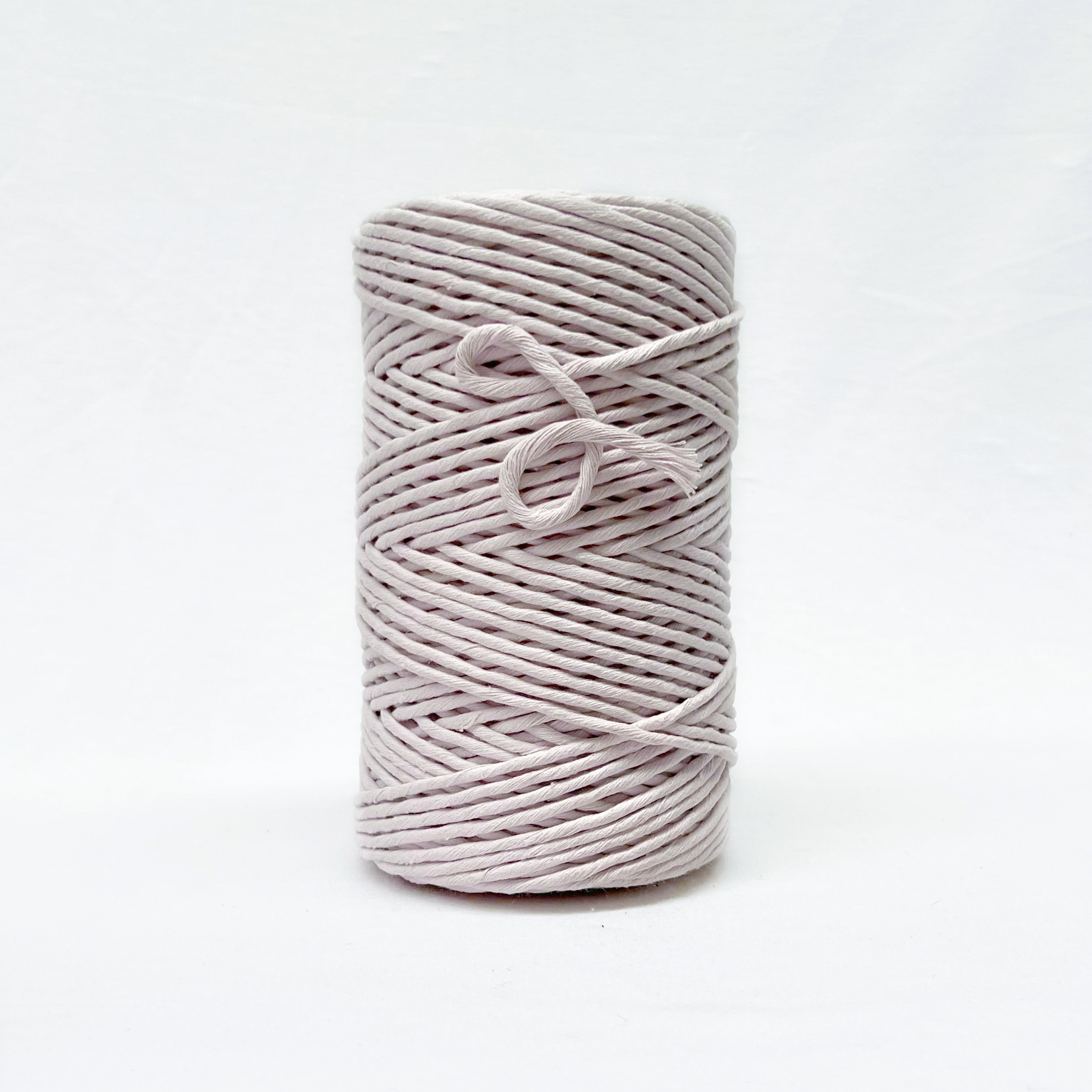 Recycled Luxe Macrame String // Cloud Grey