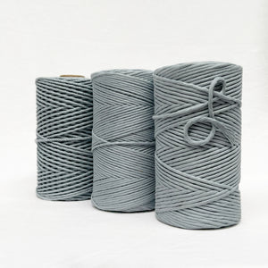 Recycled Luxe Macrame String // Nimbus Blue LIGHT