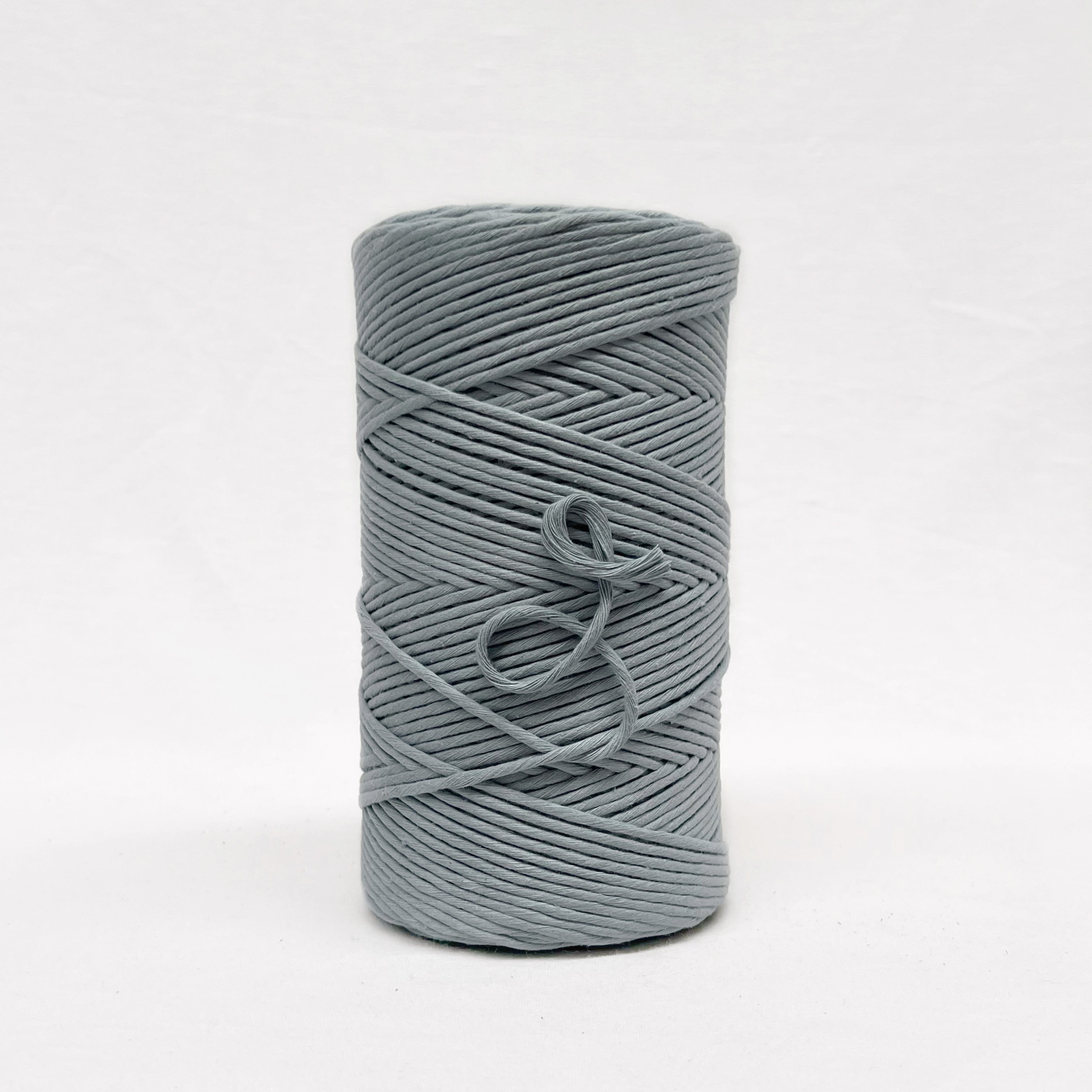 Recycled Luxe Macrame String // Nimbus Blue LIGHT