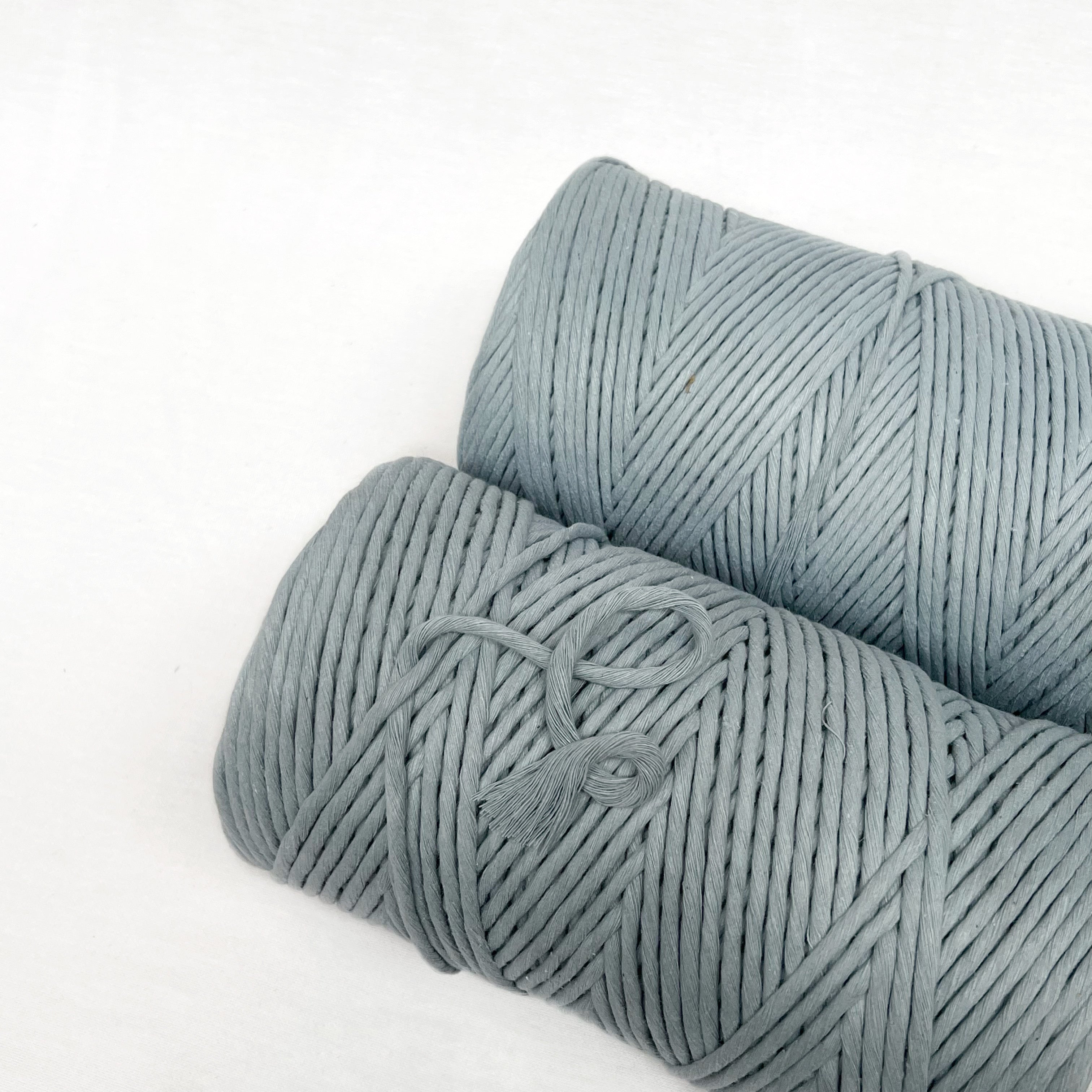 Recycled Luxe Macrame String // Nimbus Blue LIGHT