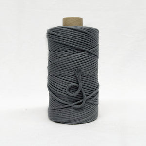 Recycled Luxe Macrame String // Lava Grey