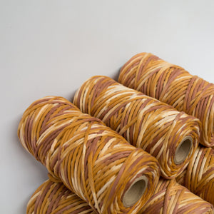 Mary Maker Studio Cloud 9 Cotton 500g Hand Painted Macrame String // Butterscotch macrame cotton macrame rope macrame workshop macrame patterns macrame