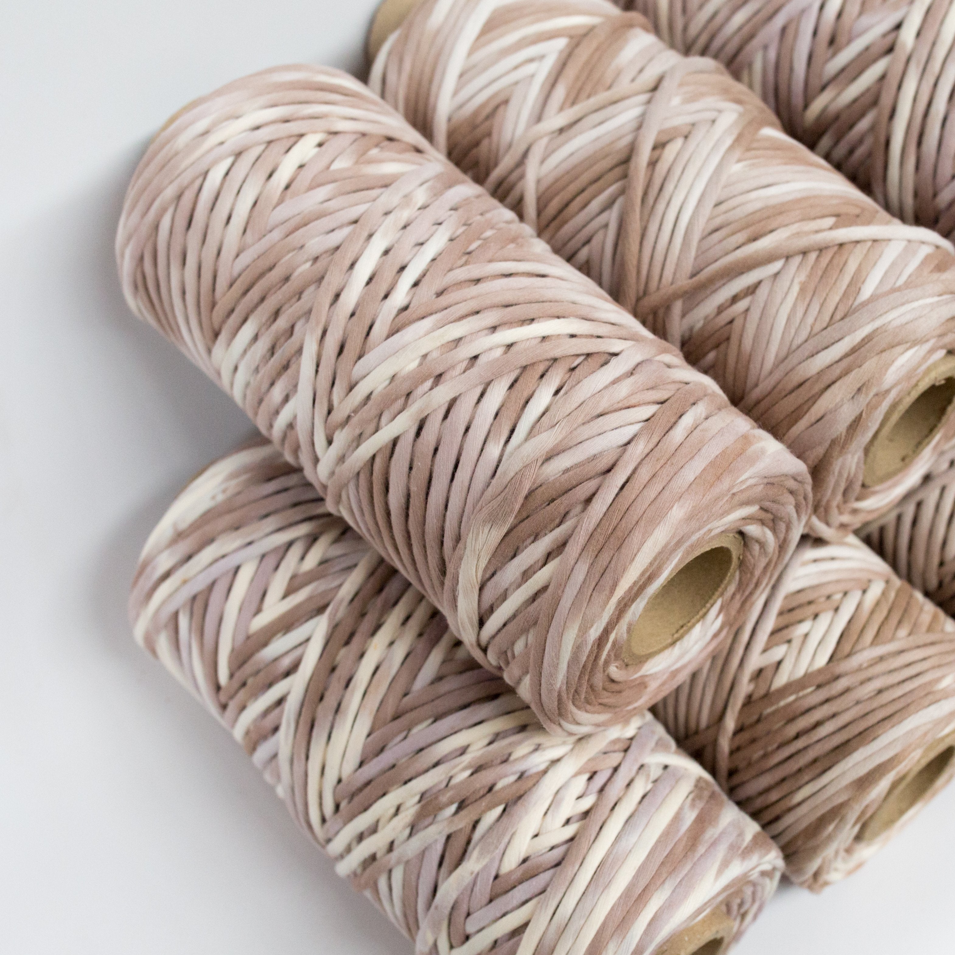 Mary Maker Studio Cloud 9 Cotton 500g Hand Painted Macrame String // Coconut macrame cotton macrame rope macrame workshop macrame patterns macrame