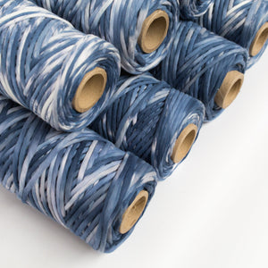 Mary Maker Studio Cloud 9 Cotton 500g Hand Painted Macrame String // Sapphire macrame cotton macrame rope macrame workshop macrame patterns macrame