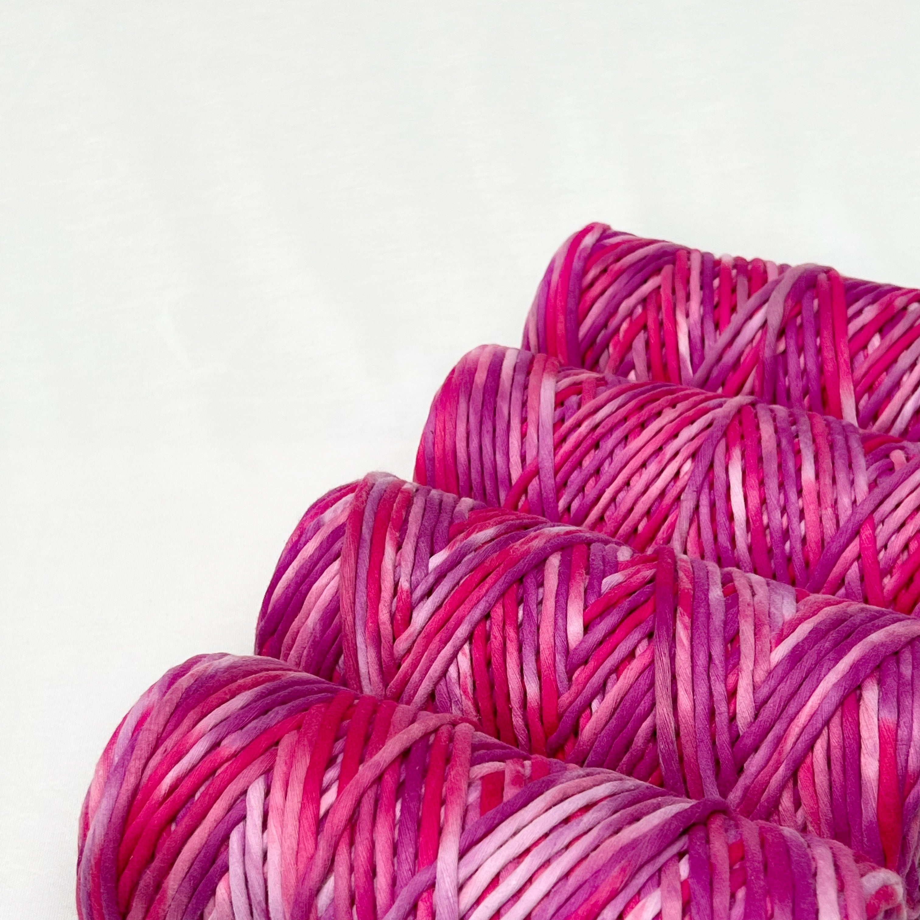 Mary Maker Studio Cloud 9 Cotton 500g Hand Painted Macrame String // Zappos macrame cotton macrame rope macrame workshop macrame patterns macrame