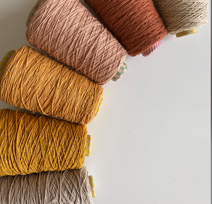 Mary Maker Studio Cotton String Coloured Cotton Warp Cord macrame cotton macrame rope macrame workshop macrame patterns macrame