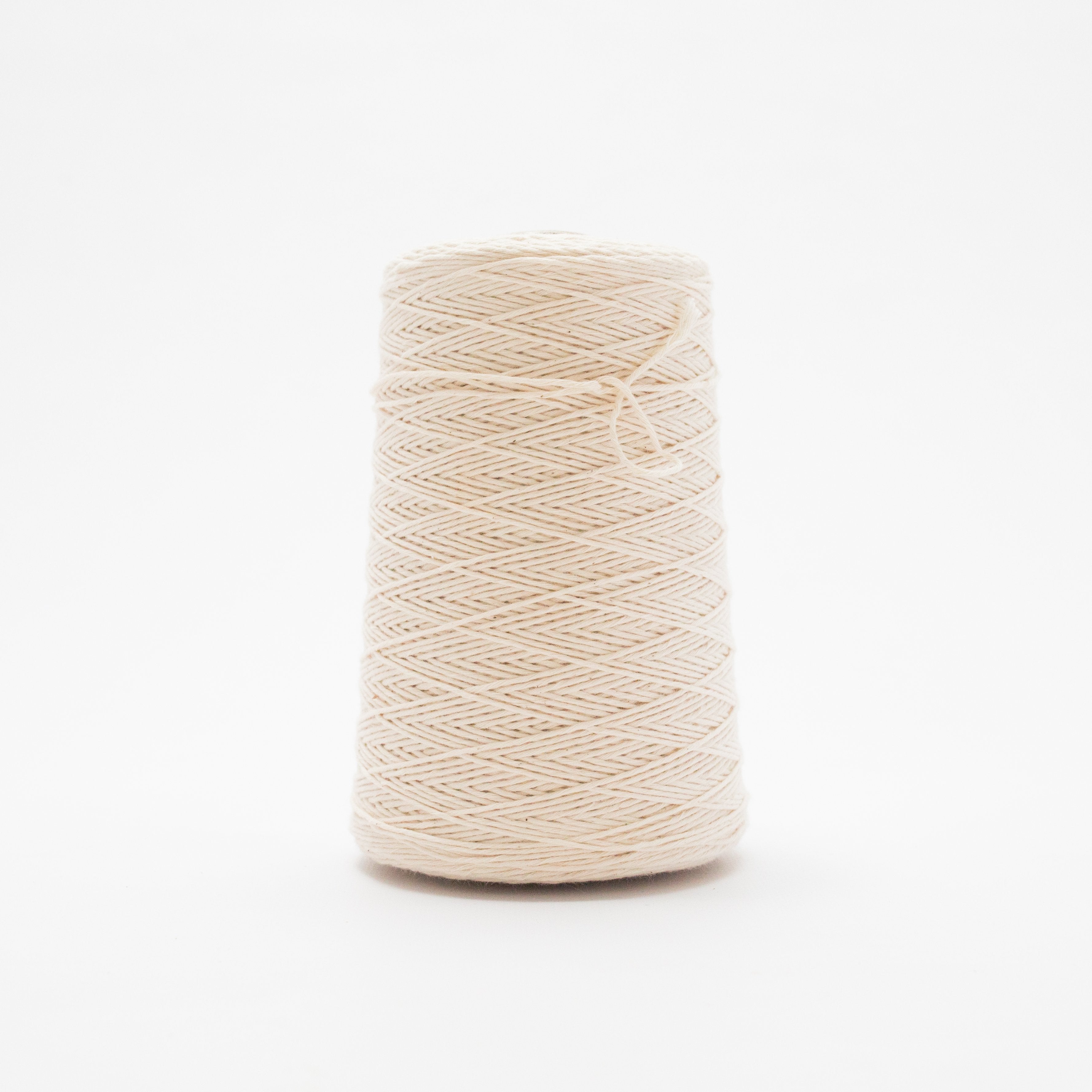 Mary Maker Studio Cotton String Natural Coloured Cotton Warp Cord macrame cotton macrame rope macrame workshop macrame patterns macrame