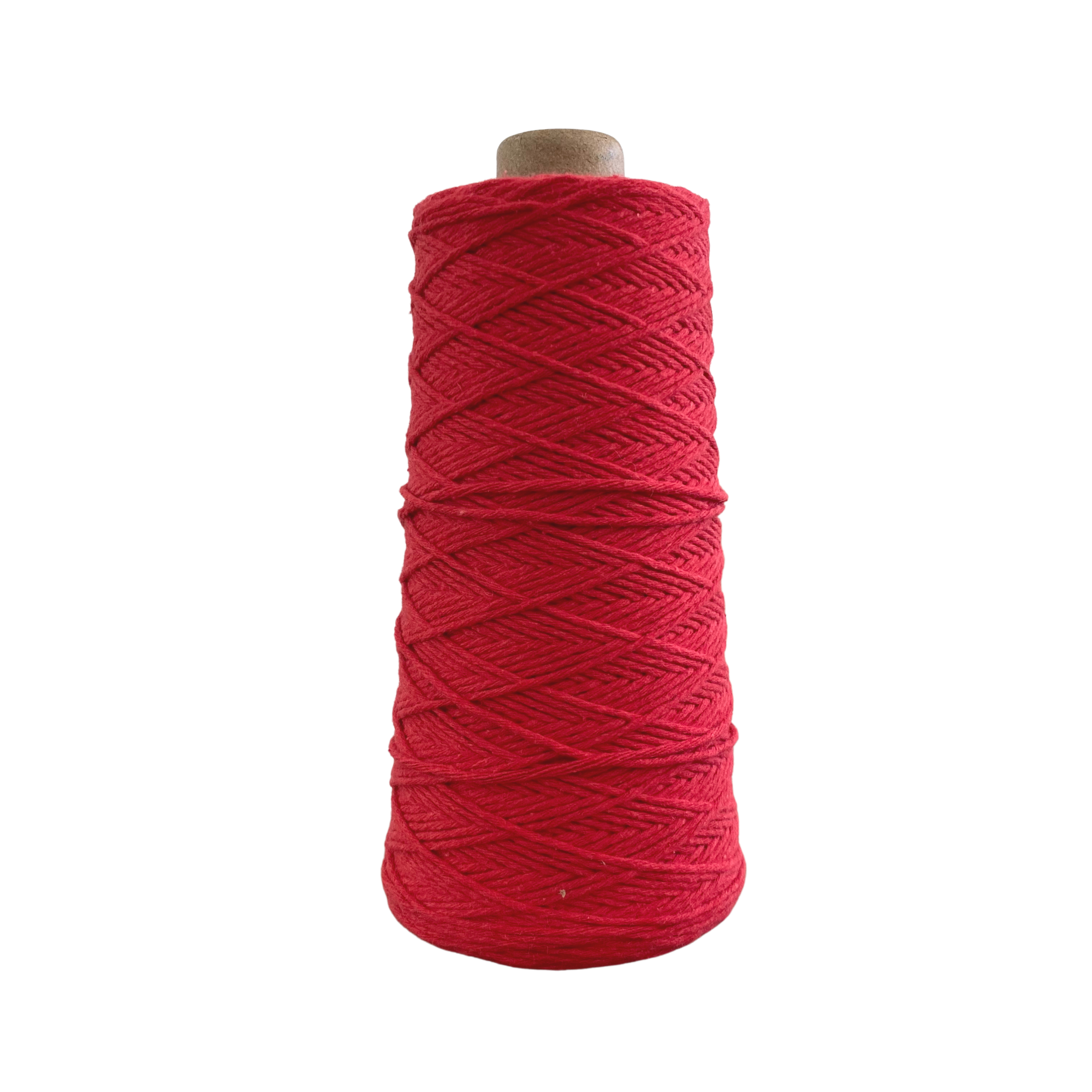 Mary Maker Studio Cotton String Red Coloured Cotton Warp Cord macrame cotton macrame rope macrame workshop macrame patterns macrame