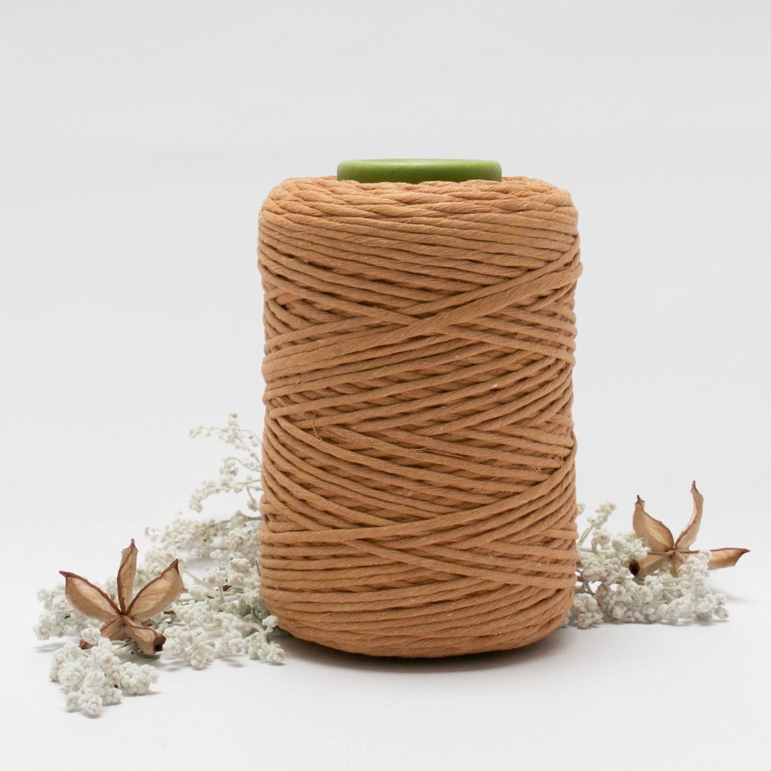 Mary Maker Studio Luxe Colour Cotton 5mm 1KG Dusty Mustard // Macrame Cotton String macrame cotton macrame rope macrame workshop macrame patterns macrame