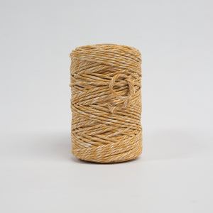 Mary Maker Studio Luxe Colour Cotton 5mm 1KG MIX Mustard // Macrame Cotton String macrame cotton macrame rope macrame workshop macrame patterns macrame