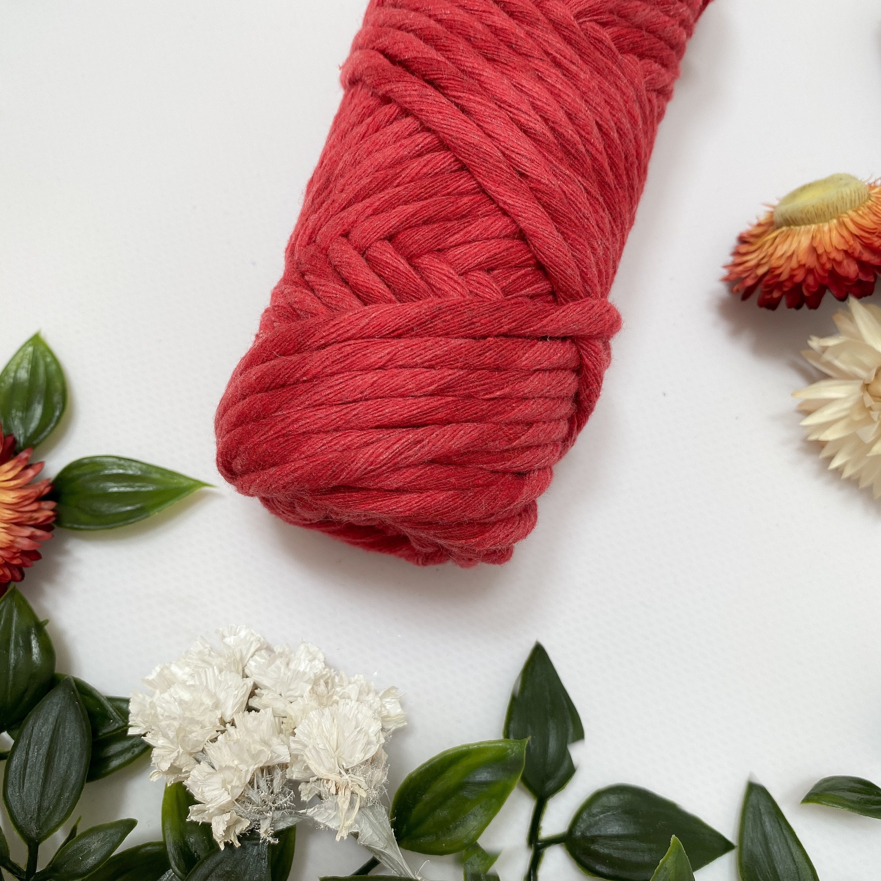Mary Maker Studio Luxe Colour Cotton 5mm Minis - Luxe Cotton String (50 Colours) macrame cotton macrame rope macrame workshop macrame patterns macrame