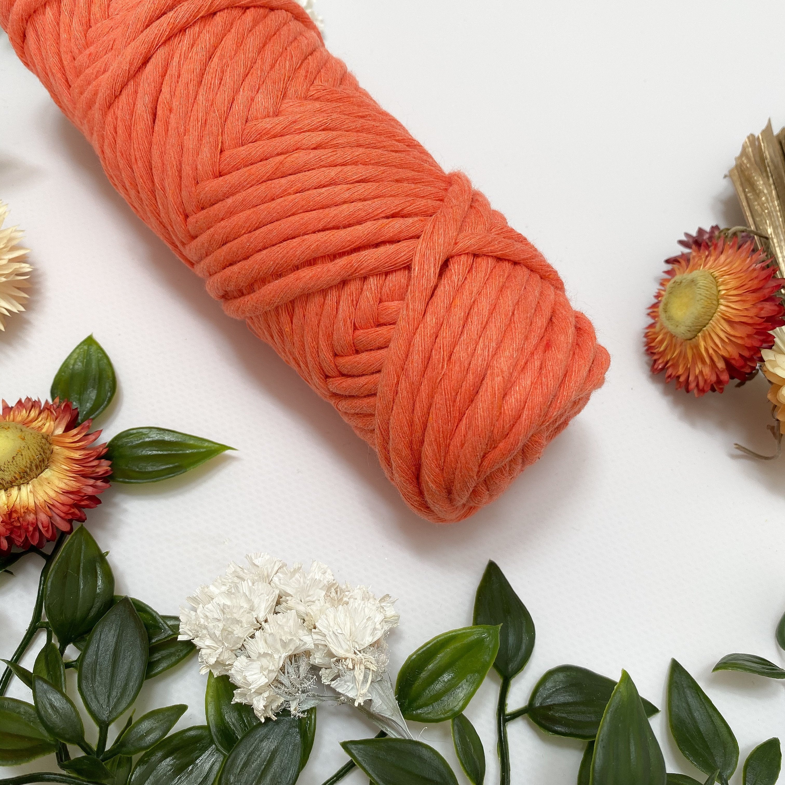 Mary Maker Studio Luxe Colour Cotton 5mm Minis - Luxe Cotton String (50 Colours) macrame cotton macrame rope macrame workshop macrame patterns macrame