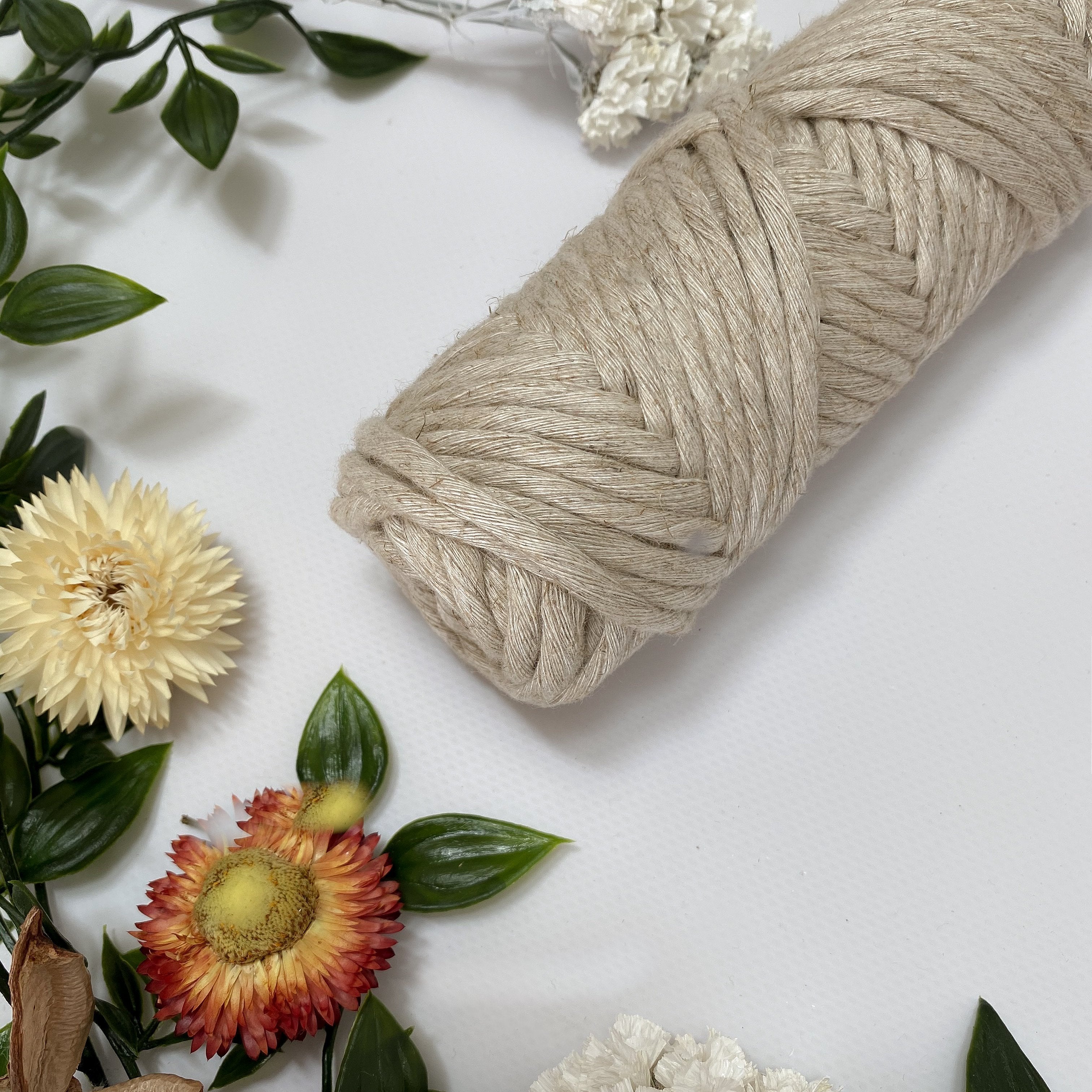 Mary Maker Studio Luxe Colour Cotton 5mm Minis - Luxe Cotton String (50 Colours) macrame cotton macrame rope macrame workshop macrame patterns macrame
