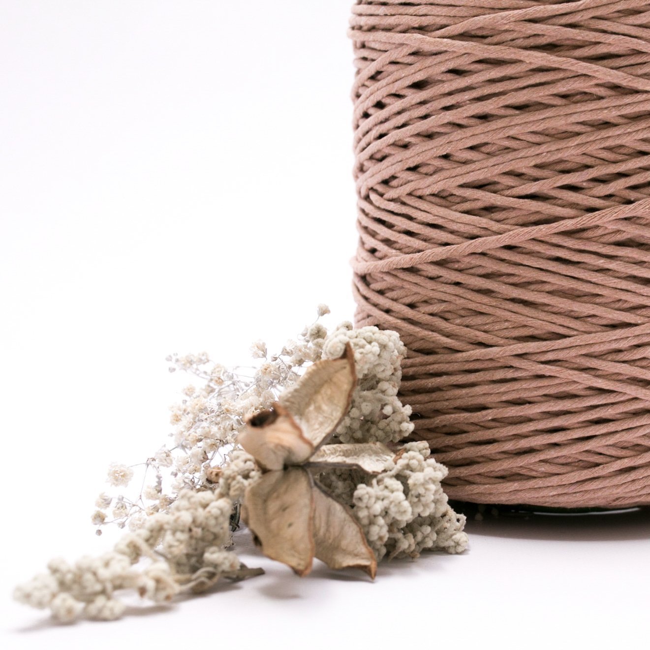 Mary Maker Studio Luxe Colour Cotton Antique Peach // Macrame Cotton String macrame cotton macrame rope macrame workshop macrame patterns macrame