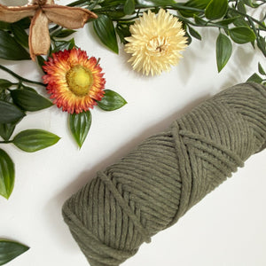 Mary Maker Studio Luxe Colour Cotton Forest 3mm Minis - Luxe Cotton String (50 Colours) macrame cotton macrame rope macrame workshop macrame patterns macrame