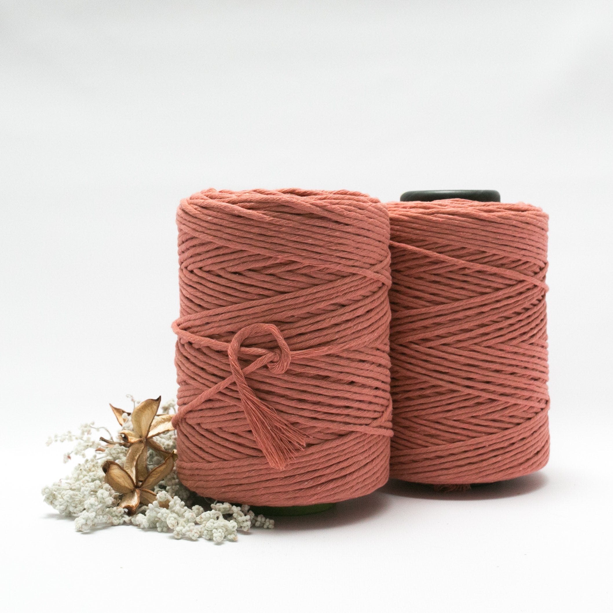 Mary Maker Studio Luxe Colour Cotton Guava // Macrame Cotton String macrame cotton macrame rope macrame workshop macrame patterns macrame