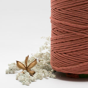 Mary Maker Studio Luxe Colour Cotton Guava // Macrame Cotton String macrame cotton macrame rope macrame workshop macrame patterns macrame