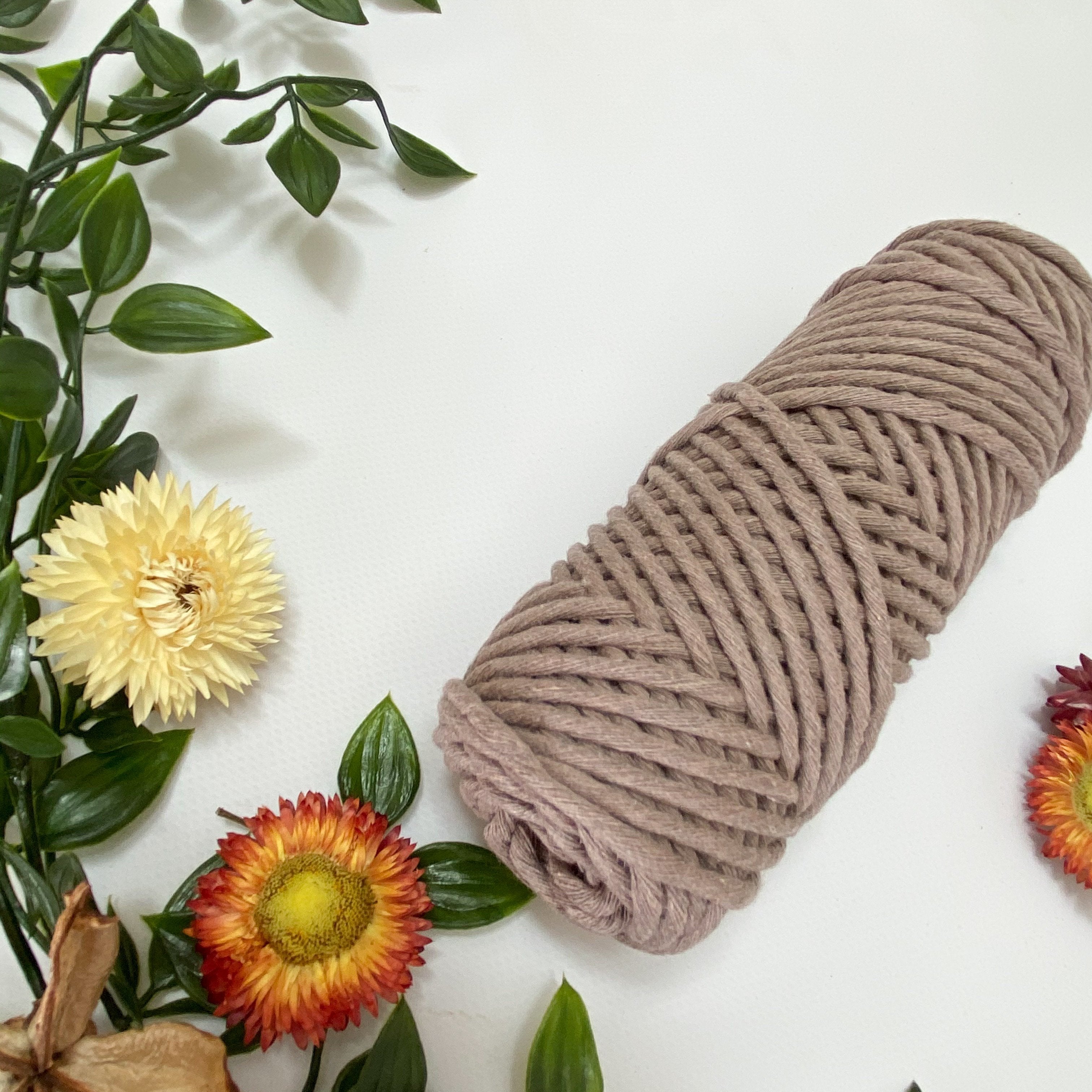Mary Maker Studio Luxe Colour Cotton Storm 3mm Minis - Luxe Cotton String (50 Colours) macrame cotton macrame rope macrame workshop macrame patterns macrame