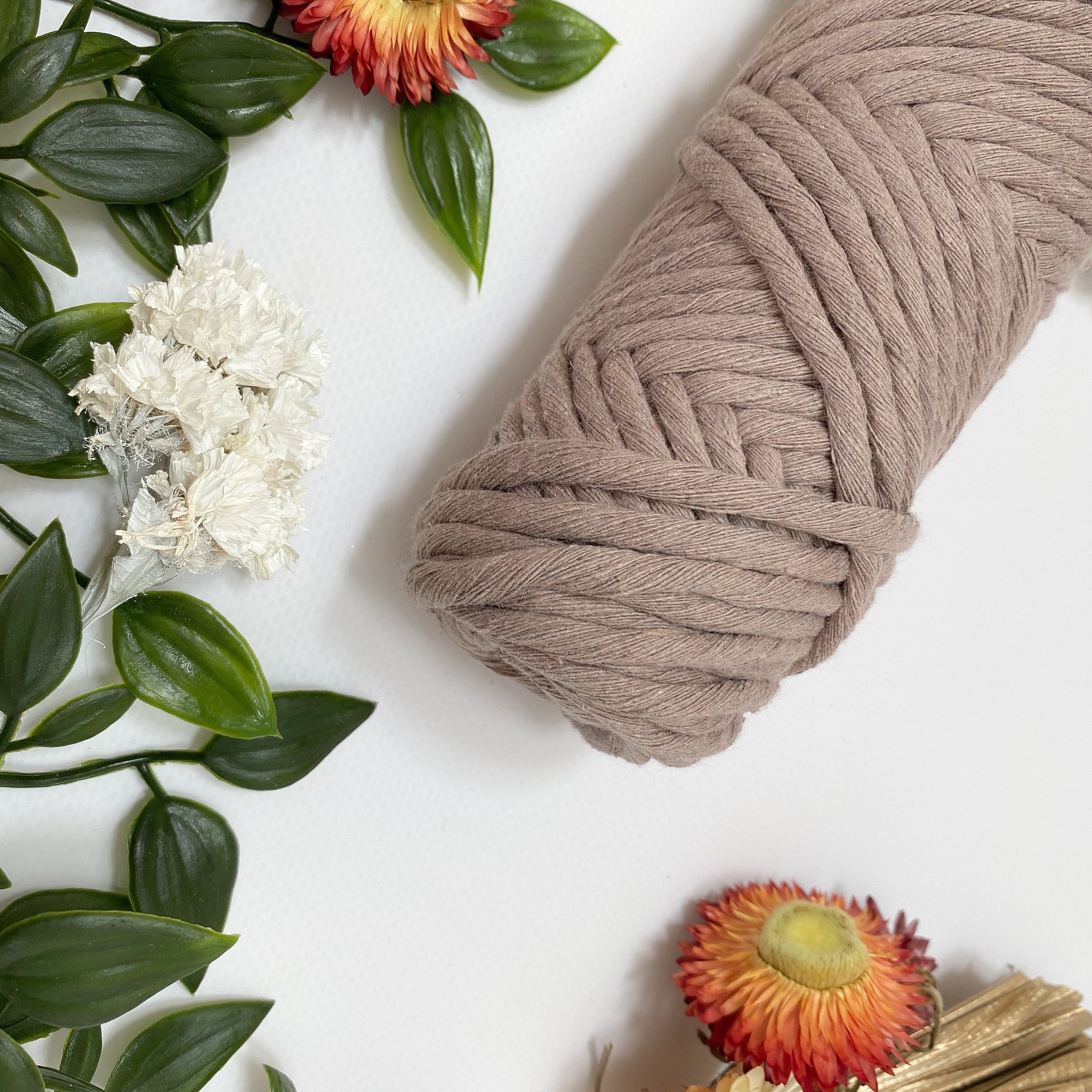 Mary Maker Studio Luxe Colour Cotton Storm 5mm Minis - Luxe Cotton String (50 Colours) macrame cotton macrame rope macrame workshop macrame patterns macrame