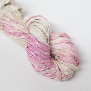 Mary Maker Studio ribbons Ballet Recycled Sari Silk Ombre' Ribbon macrame cotton macrame rope macrame workshop macrame patterns macrame