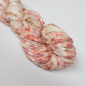 Mary Maker Studio ribbons Copper Recycled Sari Silk Hand Painted Ribbon macrame cotton macrame rope macrame workshop macrame patterns macrame