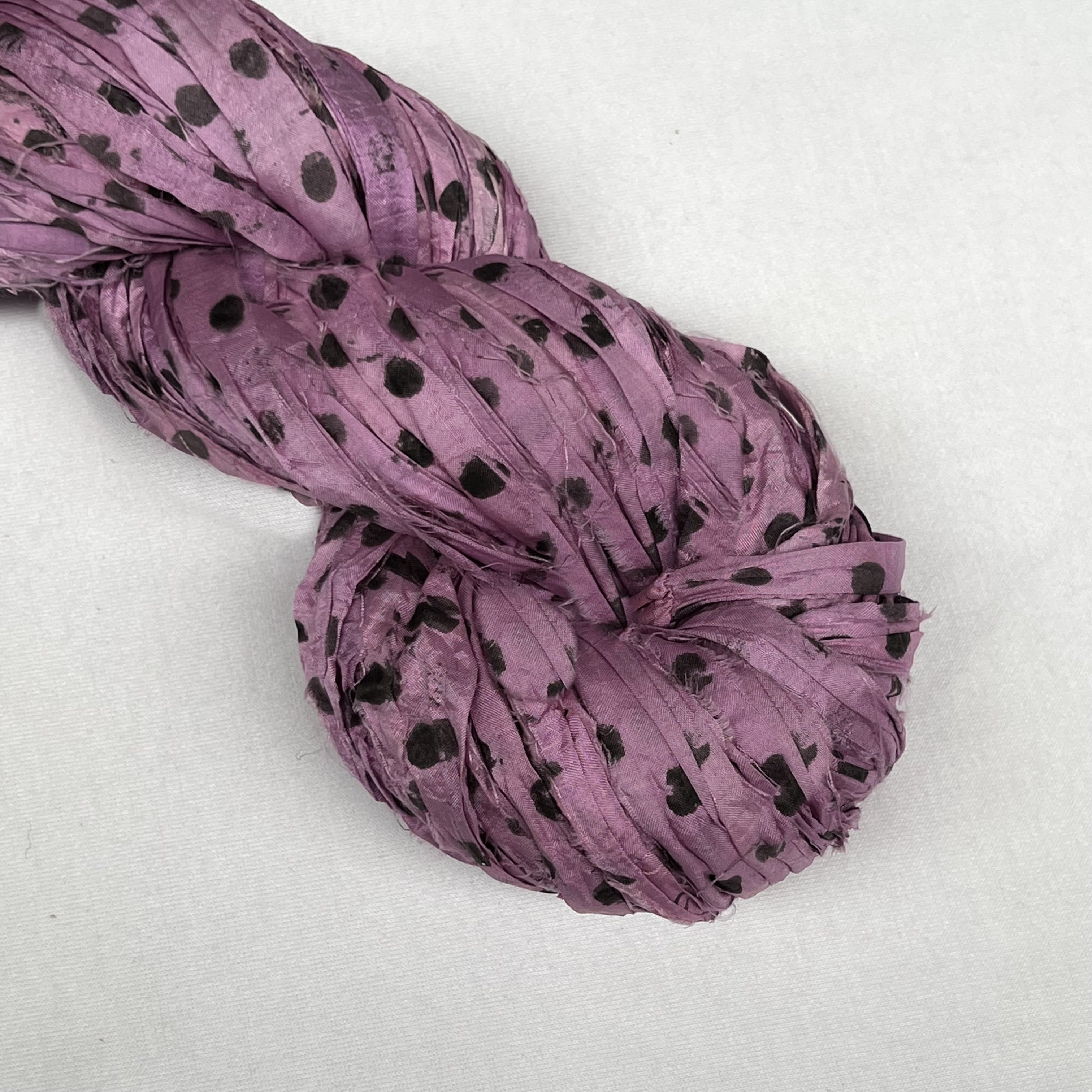 Mary Maker Studio ribbons Sari Silk Polkadot Ribbon macrame cotton macrame rope macrame workshop macrame patterns macrame